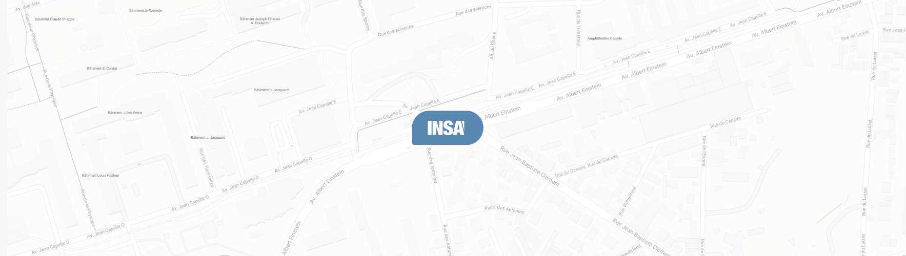 Carte INSA Lyon